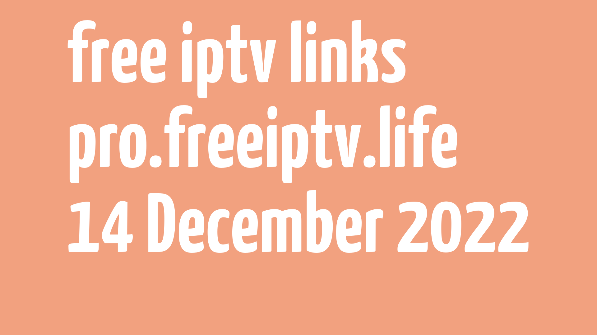 free iptv links 131222